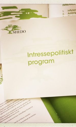 SHEDO-intressepolitiskt-program