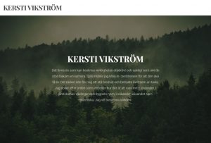 Kersti Vikström